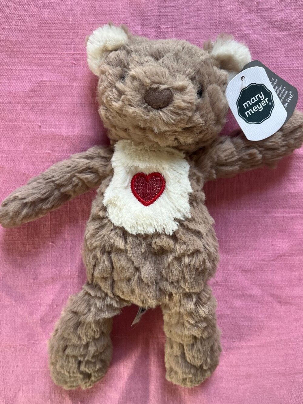 Mary Meyer Heart Bear Plush BNWT, retired style
